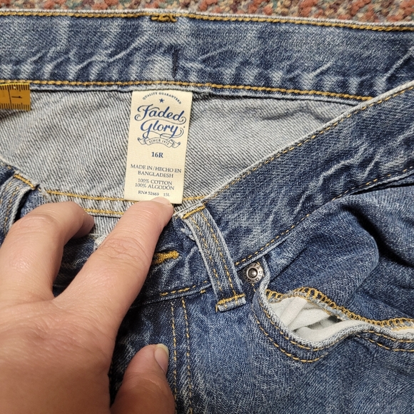 Faded Glory16r jeans - Picture 5 of 8